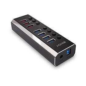 I/O HUB USB3 4PORT+3CHARGE/43371 LINDY - 1922599
