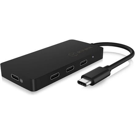 Raidsonic | 4-portowy koncentrator z interfejsem USB typu C i portem PD | IB-HUB1429-CPD - 1922636