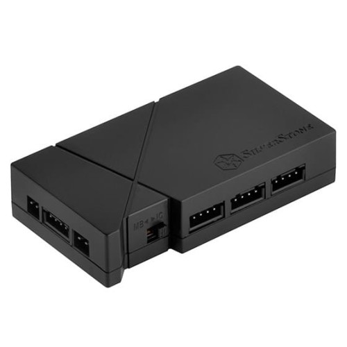 SilverStone SST-LSB01 Hub LED RGB + 2x Taśmy LED - Czarny - 1922650