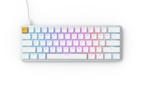 Glorious GMMK Compact White Ice Edition - Gateron Brown, US Layout - 1922796
