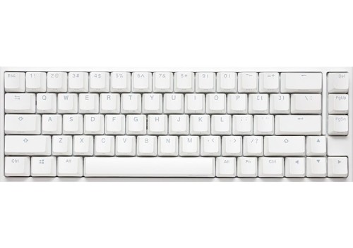Ducky One 2 SF Gaming Tastatur, MX-Red, RGB LED - weiß - 1922807
