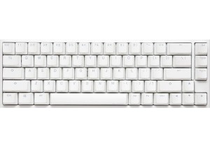 Ducky One 2 SF Gaming Tastatur, MX-Black, RGB LED - weiß