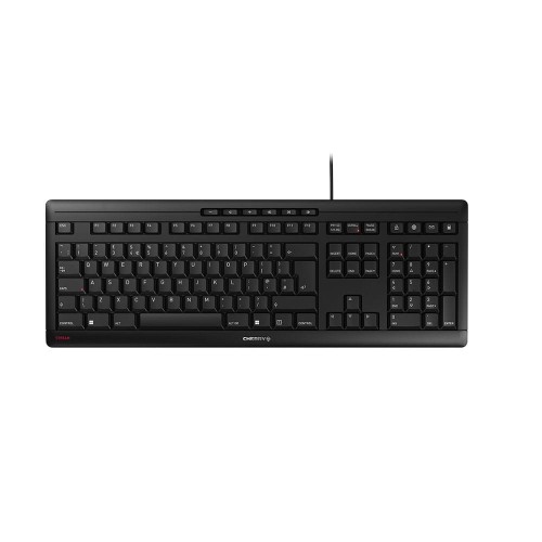 CHERRY STREAM KEYBOARD UK BLACK/ - 1922908
