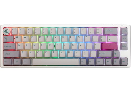 Ducky One 3 Mist Grey SF Gaming Tastatur, RGB LED - MX-Ergo-Clear (US) - 1922962