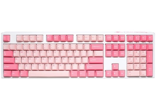 Ducky One 3 Gossamer Pink Gaming Tastatur - MX-Blue - 1923009