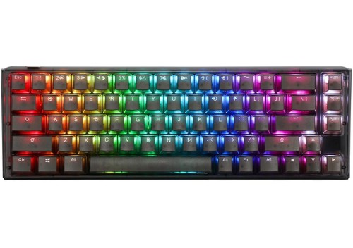 Ducky One 3 Aura Black SF Gaming Keyboard, RGB LED - MX-Speed-Silver (US) - 1923068