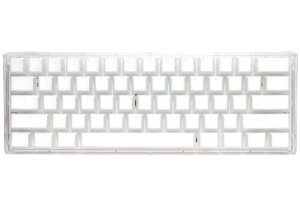 Klawiatura gamingowa Ducky One 3 Aura White Mini z podświetleniem LED RGB – MX-Blue (US)