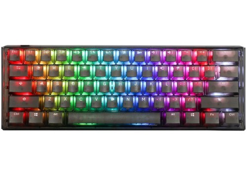 Ducky One 3 Aura Black Mini Gaming Keyboard, RGB LED - Gateron Baby Kangaroo (US) - 1923090