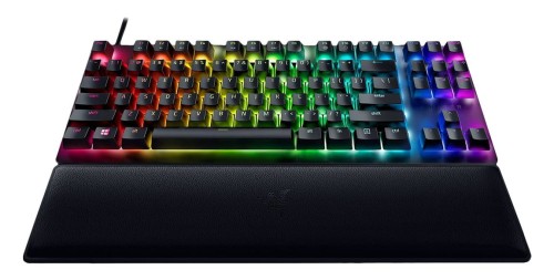 Razer Huntsman V2 Gaming Tastatur, TKL, Red Switch - schwarz - 1923095