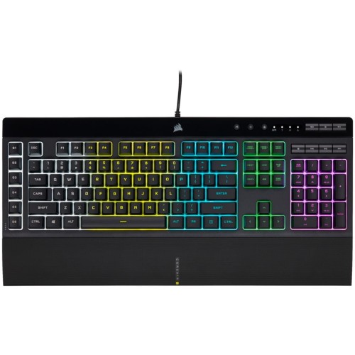 Klawiatura Gamingowa Corsair K55 RGB PRO, RGB LED - Czarna - 1923122