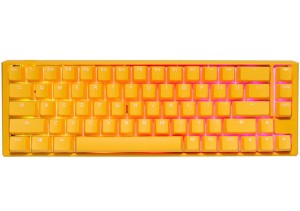 Ducky One 3 Yellow SF Gaming Keyboard, RGB LED - MX-Brown (US)