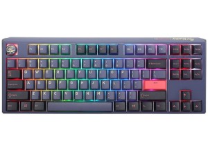 Ducky One 3 Cosmic Blue TKL Gaming Tastatur, RGB LED - MX-Speed-Silver