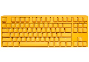 Ducky One 3 Yellow TKL Gaming Keyboard, RGB LED - MX-Brown (US)
