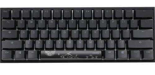 Ducky Mecha Mini Gaming Tastatur, MX-Blue, RGB-LED - schwarz - 1923199