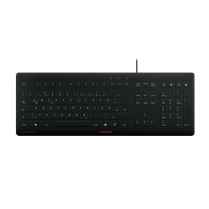 CHERRY Stream klawiatura Uniwersalne USB QWERTZ Niemiecki Czarny
