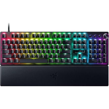 Razer | Klawiatura do gier | Huntsman V3 Pro | Klawiatura do gier | Przewodowe | Skandynawski | Czarny | Analogowy optyczny - 1923207