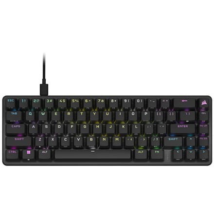 Korsarz | Czarny | K65 PRO MINI RGB | Mechaniczna klawiatura do gier | Przewodowe | NA | USB typu A | 600 g | OPX - 1923245