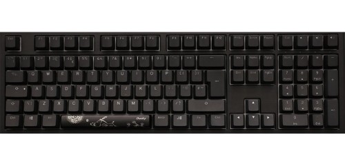 Ducky Shine 7 PBT Gaming Keyboard, MX Blue, RGB LED - blackout - 1923268