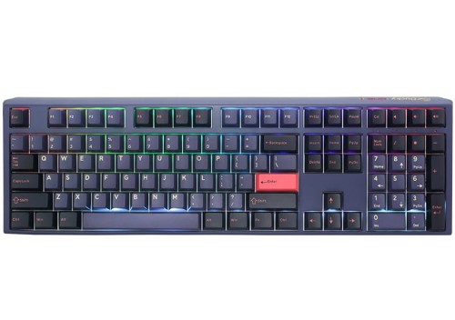 Ducky One 3 Cosmic Blue Gaming Tastatur, RGB LED - MX-Speed-Silver - 1923283