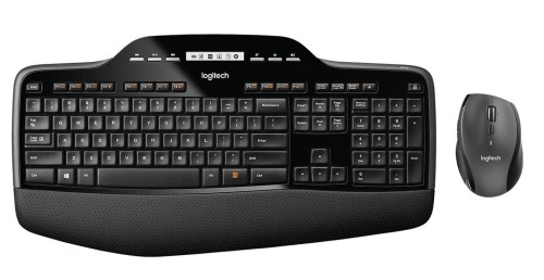 LOGITECH MK710 cordless Desktop 2.4GHz unifying-nano receiver USB black - 1923315