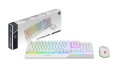Zestaw klawiatura + mysz MSI VIGOR GK30 COMBO White - 1923373
