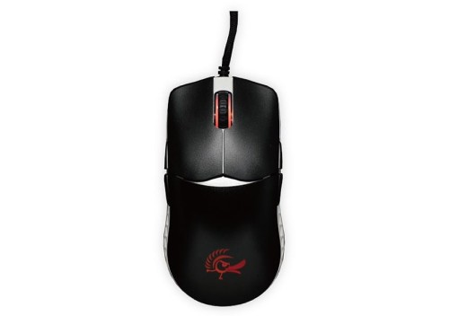 Ducky Feather Gaming Maus, ARGB - Huano Switches, schwarz - 1923497