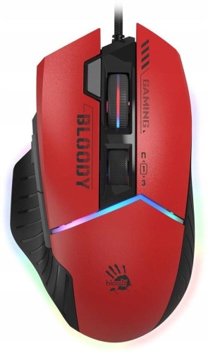 Mysz przewodowa A4tech Bloody W95 Max USB Sports Red - 1923545