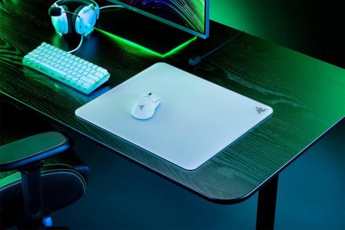 Razer Atlas Tempered Glass Gaming Mauspad - weiß - 1923606