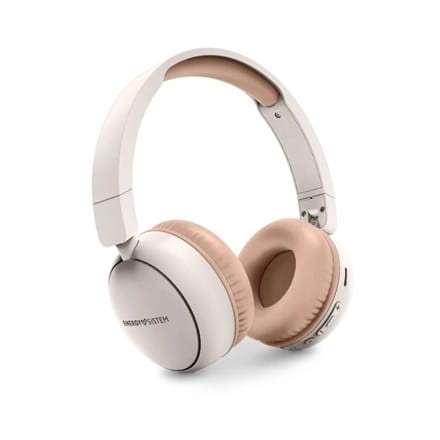 Sistem Energetyczny | Kolor radia | Słuchawki bezprzewodowe z radiem FM | Łączność Bluetooth | Nauszne | Mikrofon | Łączność bezprzewodowa | Śmietana - 1923880