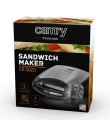 Opiekacz do kanapek CAMRY CR 3023 (1100W; kolor czarny, kolor srebrny) - 849717