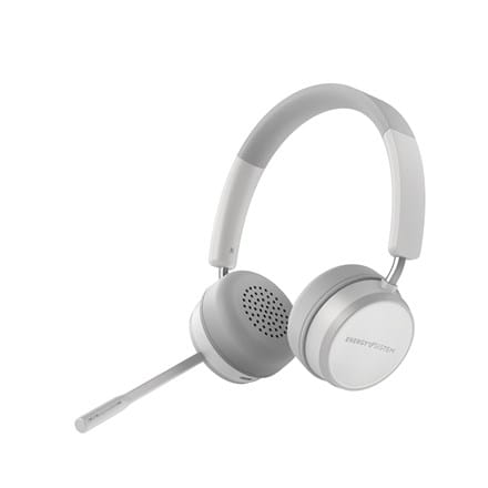 Bezprzewodowy zestaw słuchawkowy Energy Sistem Office 6 Biały (Bluetooth 5.0, połączenia głosowe HQ, szybkie ładowanie) Energy Sistem | Zestaw słuchawkowy | Biuro 6 | Łączność bezprzewodowa | Nauszne - 1924039