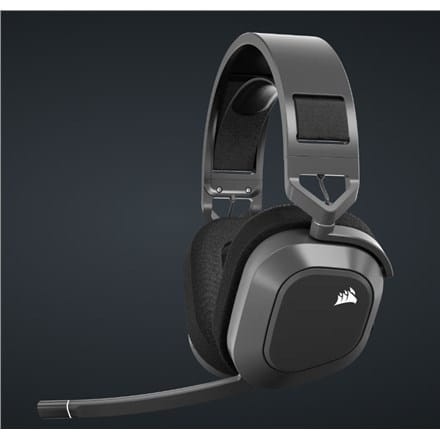 Korsarz | Zestaw słuchawkowy do gier | HS80 Max | Łączność Bluetooth | Nauszne | Bezprzewodowy - 1924081