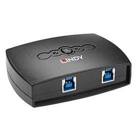 VIDEO SWITCH USB3 2PORT/43141 LINDY - 1924140