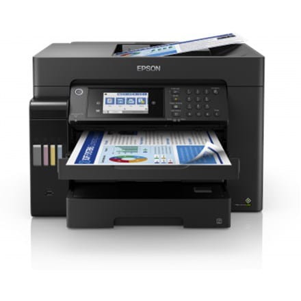 Epson EcoTank L15160 Kolorowy, Atramentowy, Drukarka wielofunkcyjna, A3+, Wi-Fi, Czarny - 1924171
