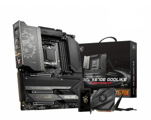 MSI MEG X670E GODLIKE AM5 EATX MB 4xDDR5 4xM.2 8xSATA