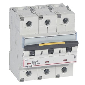 DX3 16 kA Wyłącznik trójbiegunowy 100 A-409281