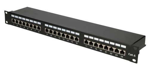 EXTRALINK 24 portowy kat6 STP patch panel V2 - 1930799
