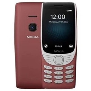 Nokia | 8210 | Czerwony | 2.8 " | Wyświetlacz TFT LCD | Wymiary: 240 x 320 | Unisoc | 0,128 GB | Dwie karty SIM | Karta Nano-SIM | Tak | Aparat główny 0,3 MP | Aparat dodatkowy MP | 1450 mAh | Łącznoś