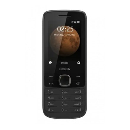 Nokia 225 4G TA-1316 Black 2.4 " TFT 240 x 320 pixels 64 MB 128 MB Dual SIM Nano-SIM 3G Bluetooth 5.0 USB version MicroUSB Built-in camera Main camera 0.3 MP 1150 mAh - 1931442