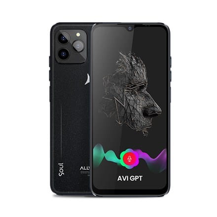Allview X10 Soul Black Sparkle 6,5" TFT IPS Helio A22 Cortex A53 Wewnętrzna pamięć RAM 6 GB 128 GB microSD Dual SIM Nano-SIM 3G 4G Aparat główny 48 MP Aparat dodatkowy 8 MP Android 13 4100 mAh - 1931800
