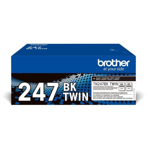 BROTHER TN247BK TWIN-pack black toners BK 3000pages/cartridge - 1932022