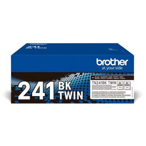 BROTHER TN241BK TWIN-pack black toners BK 2500pages/cartridge - 1932103