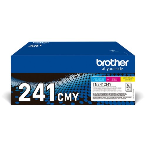 BROTHER TN241C/M/Y rainbow pack multi pack toners C/M/Y 1400pages/cartridge - 1932168