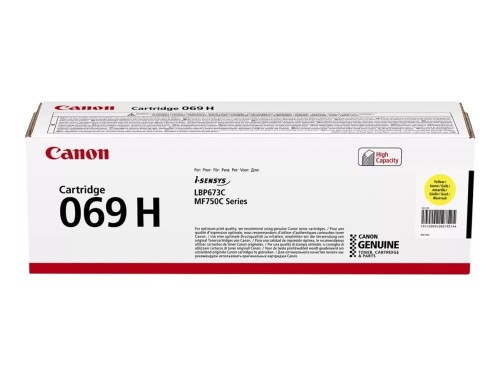 TONER YELLOW 5.5K CRG-069H/5095C004 CANON - 1932200