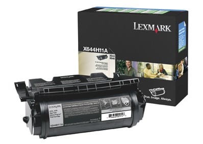 Lexmark Toner X644H11E Black - 1933657