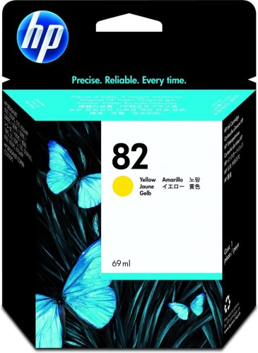 INK CARTRIDGE YELLOW NO.82/69ML C4913A HP - 1934081