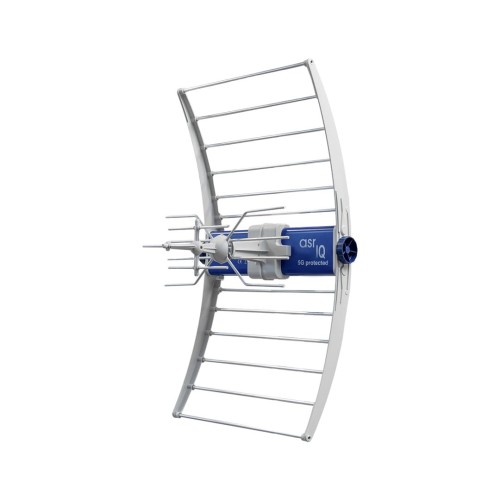 Antena TV DVB-T/T2 ASR IQ 5G 700 PROTECTED 2023 z zasilaczem ZZA-7 Telkom Telmor - 1934668