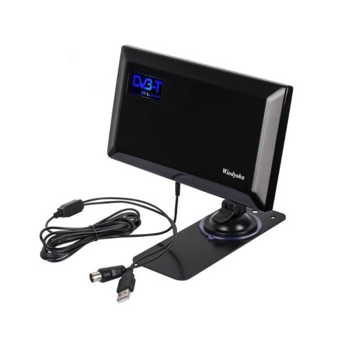 Antena TV pokojowa DVB-T SLIM Wiedyska - 1934674