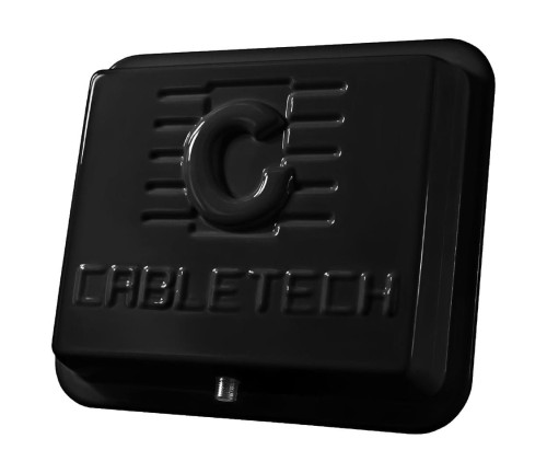 Antena DVB-T panel zew. 45dB czarna - 1934741