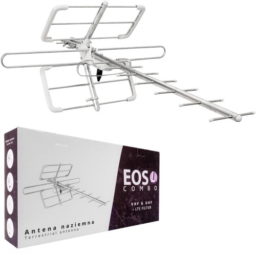 Antena DVB-T/T2 Spacetronik EOS L Combo White (pasywna) - 1934742